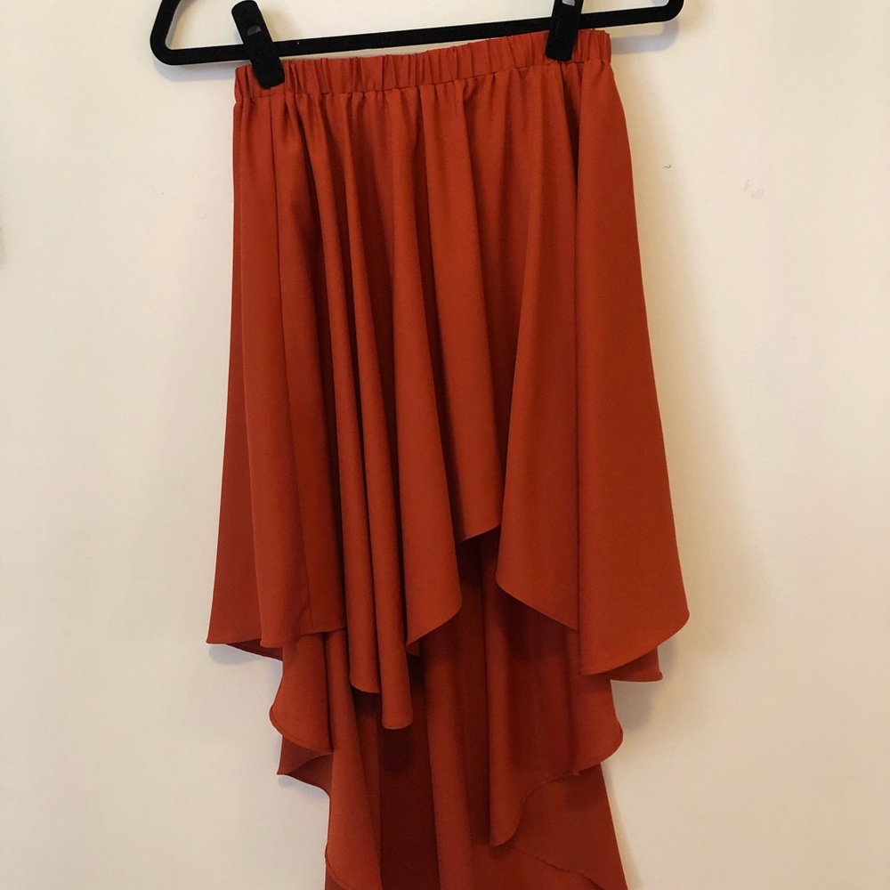 High low skirt